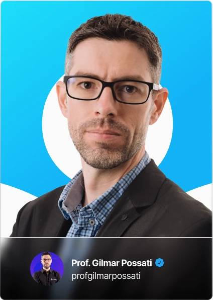 Prof. Gilmar Possati, Auditor Federal da CGU